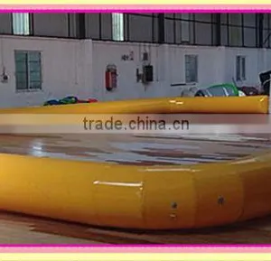 Outdoor New Design Largest Inflatable Soap Soccer Fileld for Sale thumbnail-4