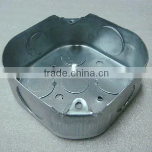 4"Oct Galvanized Steel Electrical Box thumbnail-1