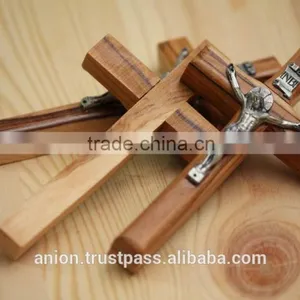 Olive Wood Small Orthodox Crucifixes thumbnail-4
