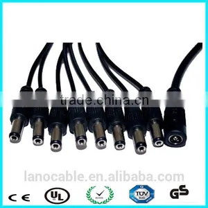 China Supplier 12v 2.1mm 8 Way Splitter dc Power Cable thumbnail-2