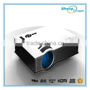 UNIC Hot Product 1200Lumens Mini Full HD LED Wireless Projector UC46 Smart Multimedia Projector thumbnail-3