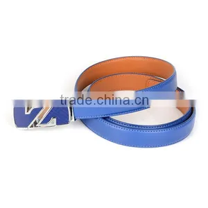 2016 Fashion Women Genuine Leather Belt With Automatic Buckle thumbnail-3