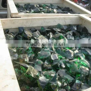 Dark Green Glass Block thumbnail-1