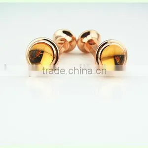 Wholesale New Product Golden Jewelry Cufflinks Clothing Accessories thumbnail-1
