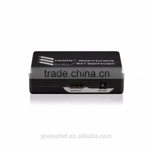 China Suppliers 2.0 3 Port HDMI Switch 3x1 Hdmi Matrix Switch 3 in 1 Out Support 4kx2k 1080p 3D for Hot Video Player thumbnail-3