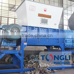 Waste Tyre Recycling Shredders Machine With ISO CE Approval thumbnail-1