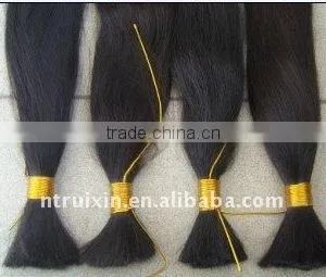 Virgin Chinese Remy Raw Hair Bulk 8-34 Inch Large in Stock thumbnail-1