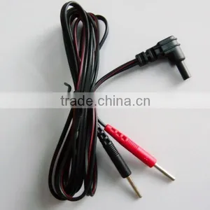 DC2.35mm 2 Pin Tens Electrode Cable for Tens Massager and Instrument thumbnail-1