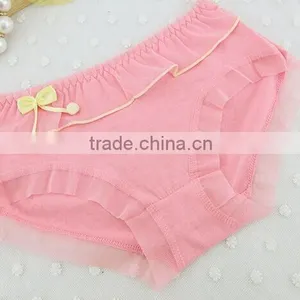 Sexy Low Waist Breathable Female Underwear Lace Women Briefs thumbnail-2