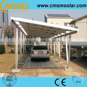 PV Aluminum Solar Panel Carport Mounting System thumbnail-6