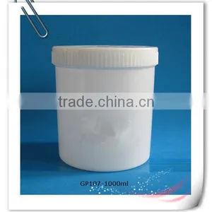 1000ml White Cosmetic pp Cream Jar With Different Size thumbnail-1