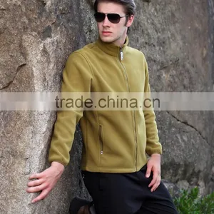 2015 Jacket Fashion 100% Polyester Soft Shell Polar Fleece Jacket Mens thumbnail-1