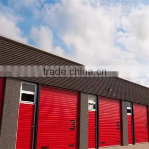 Good Quality White Sectional Industrial Vertical Door thumbnail-3