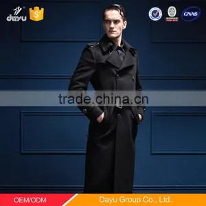 Long Style Latest Wool Jacket Designs Factory Price Winter Cashmere Wool Coat Men Woolen Jacket thumbnail-1
