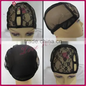 Wholesale Hot Selling Cheap Price Breathable and Fashionable Weaving Cap u Part Wig Cap thumbnail-1