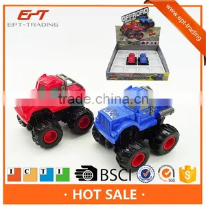 Plastic Friction 4*4wheel Offroad Monster Truck Toy for Kids thumbnail-1