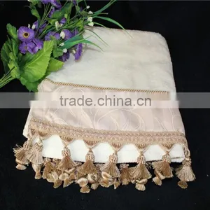 100%cotton Beach Towel With Tassels thumbnail-1
