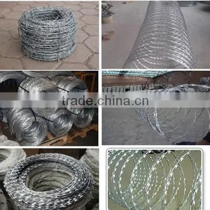 Higher Security Galvanized Razor Barbed Metal Wire(supplier) thumbnail-5