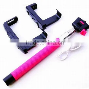 Hot and Wholesale Phone Camera Wireless Bluetooth Selfie Stick Monopod thumbnail-4