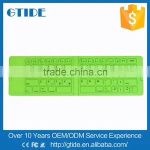 Gtide Wireless Silicone Folding Bluetooth Keyboard for Tablet pc With High Quality thumbnail-5