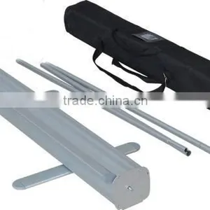 Advertising Aluminum Roll up Display Stand, Roll up Standees With Feets, Economic Aluminum Roll up Banner thumbnail-6
