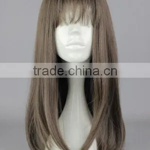 Synthetic Ash Blonde Long Straight Wig N426 thumbnail-2