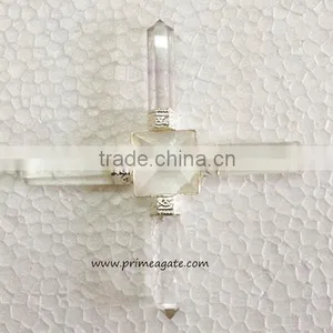 Crystal Quartz 4Points Energy Generators : Metaphysical Generators Wholesale thumbnail-1