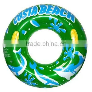 Printing Small Dolphin PVC Inflatable Swim Ring thumbnail-3