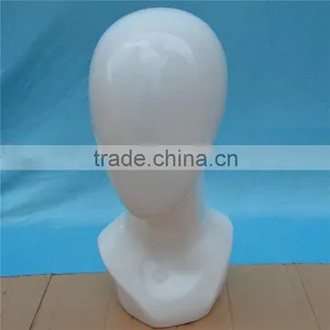 Egg Face Fiberglass Wig Wholesale Mannequin Head thumbnail-4