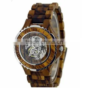 High Quality Latest Quartz Wooden Watch for Mens Wrist Watches thumbnail-2