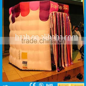 White Inflatable Photo Booth Shell for Wedding Decoration thumbnail-1