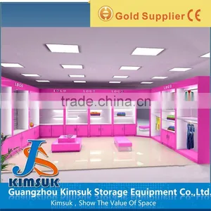 New Design Wall Mounted Acrylic LED Displays Shelf for Clothes thumbnail-1