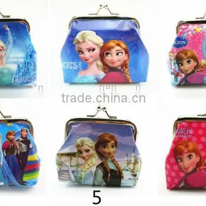 Cheap PVC Frozen Kid Coin Purse Wallet thumbnail-2