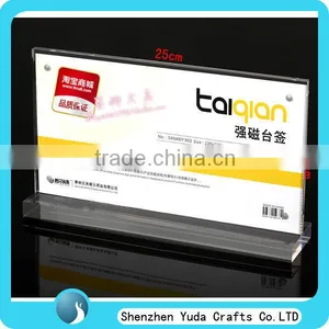 Cheap Desktop Magnetic Acrylic Private Counter Labels for Restaurant Printed thumbnail-1