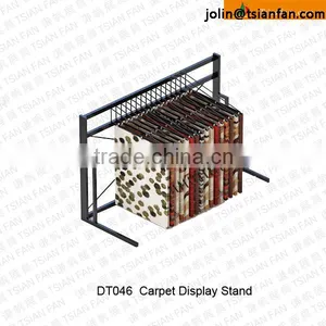 DT046 Carpet Sample Display Rack / Carpet Display Rack Stand thumbnail-1