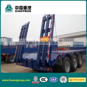 Sinotruk CIMC 70T Lowbed Semi Trailer for Sale thumbnail-4