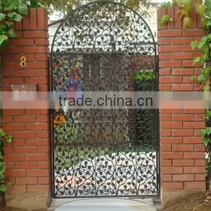 Wrought Iron Entrance Gate and Iron Trellis With Gate on Online Shopping thumbnail-2