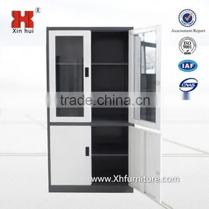 Cheap Glass Door Steel File Cabinet/steel Furniture Metal File Cabinet thumbnail-2