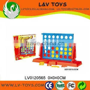 Intelligence Plastic Chess Set 4 in a Row Chess Game for Sale thumbnail-1