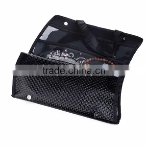 2016 Promotional Wholesale Traving Hanging PU Luxury Jewelry Bag Customized thumbnail-2