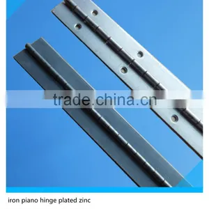 High Quality Zinc Plated Piano Hinges thumbnail-5