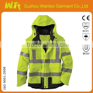 Softshell Protective Clothing Reflective Safety Jacket thumbnail-1