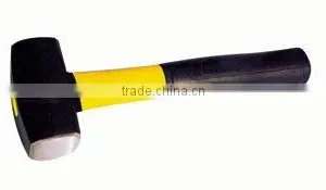 GERMAN TYPE STONING HAMMER WITH FIBERGLASS HANDLE thumbnail-1