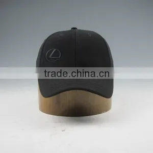 Black Fitted Baseball Caps Stretch Constructed Baseball Caps thumbnail-2
