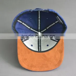 Custom 6 Panel Snapback Hat With PU Badge thumbnail-6