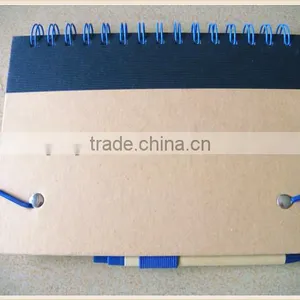 Notebook With Elastic Closure,Notebook With Elastic Strap thumbnail-4