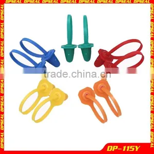 Self-locking Security Plastic Seals for Cash Bags, Boxes DP-115Y thumbnail-1