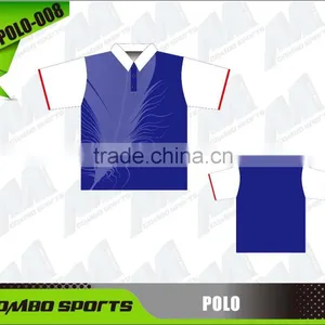Wholesale Cheap Latest Design Women Sexy Polo Shirt thumbnail-1
