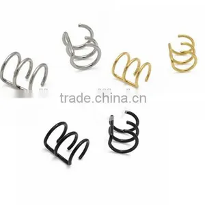Non Piercing Novelty Ear Plug Claw Crazy Wind Ear Plug Tapers Decorative Ear Plug thumbnail-1