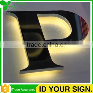 GO!!! 3 Years Warranty Led Backlit Acrylic Letters With Stainless Steel Front thumbnail-3